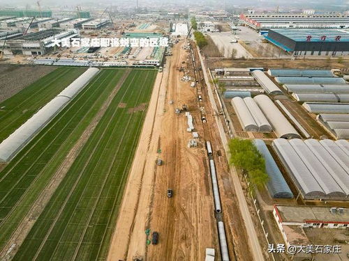 石家莊市國際農產品交易批發(fā)中心周邊道路提升進度及中心建設進展