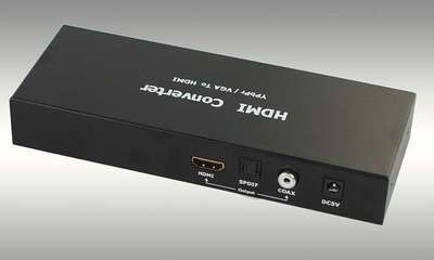 VGA+YPbPr轉HDMI轉換器與切換器 一站式模擬信號高清解決方案產品供應指南